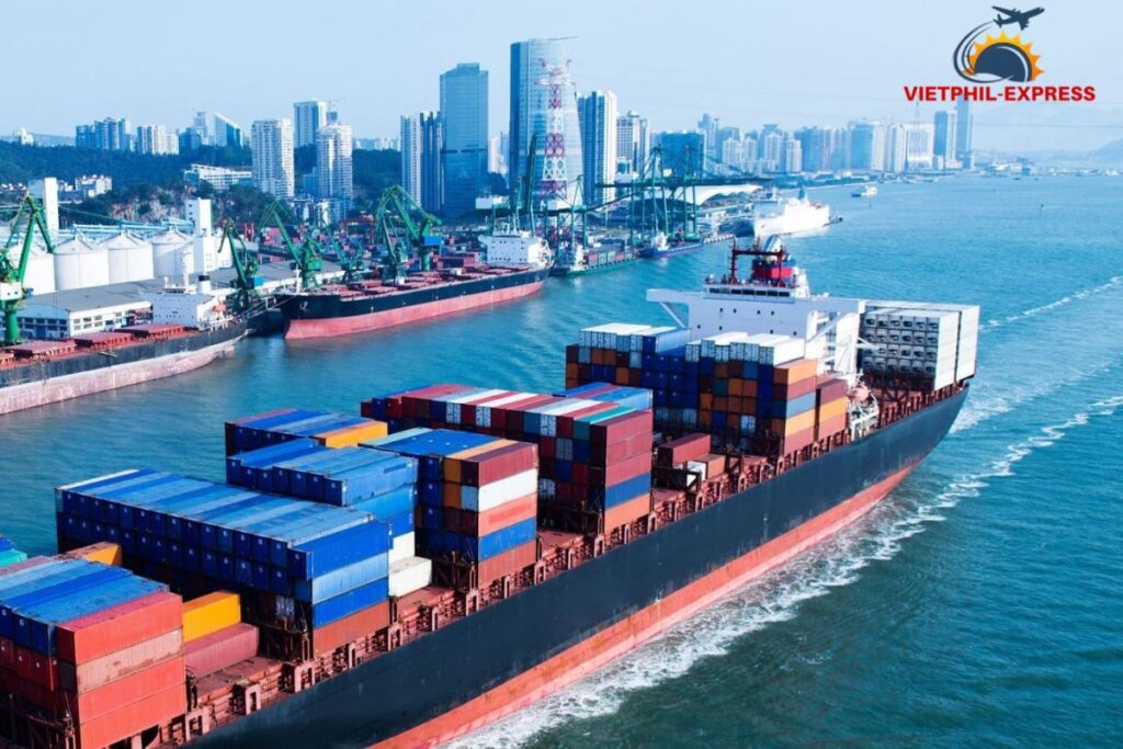 Giá cước tàu đi Philippines